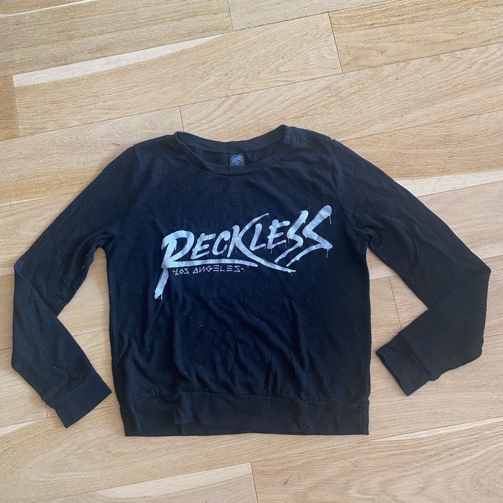 Young & Reckless Black Sweatshirt